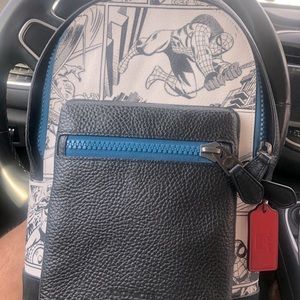 Coach Spider-Man marvel Collection sling bag